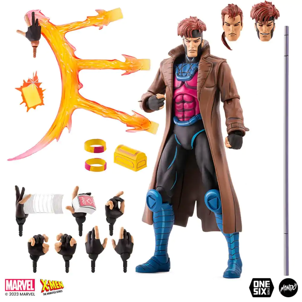 X-Men: The Animated Series akcijska figura 1/6 Gambit 30 cm fotografija proizvoda