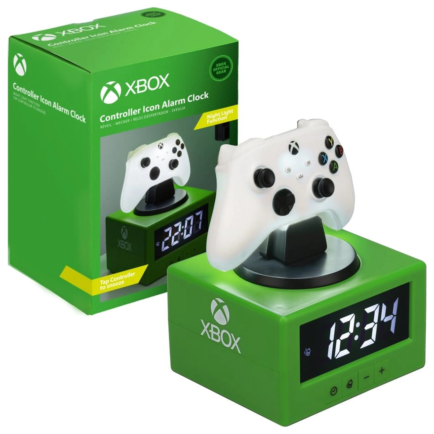 Xbox budilica s ikonom kontrolera fotografija proizvoda