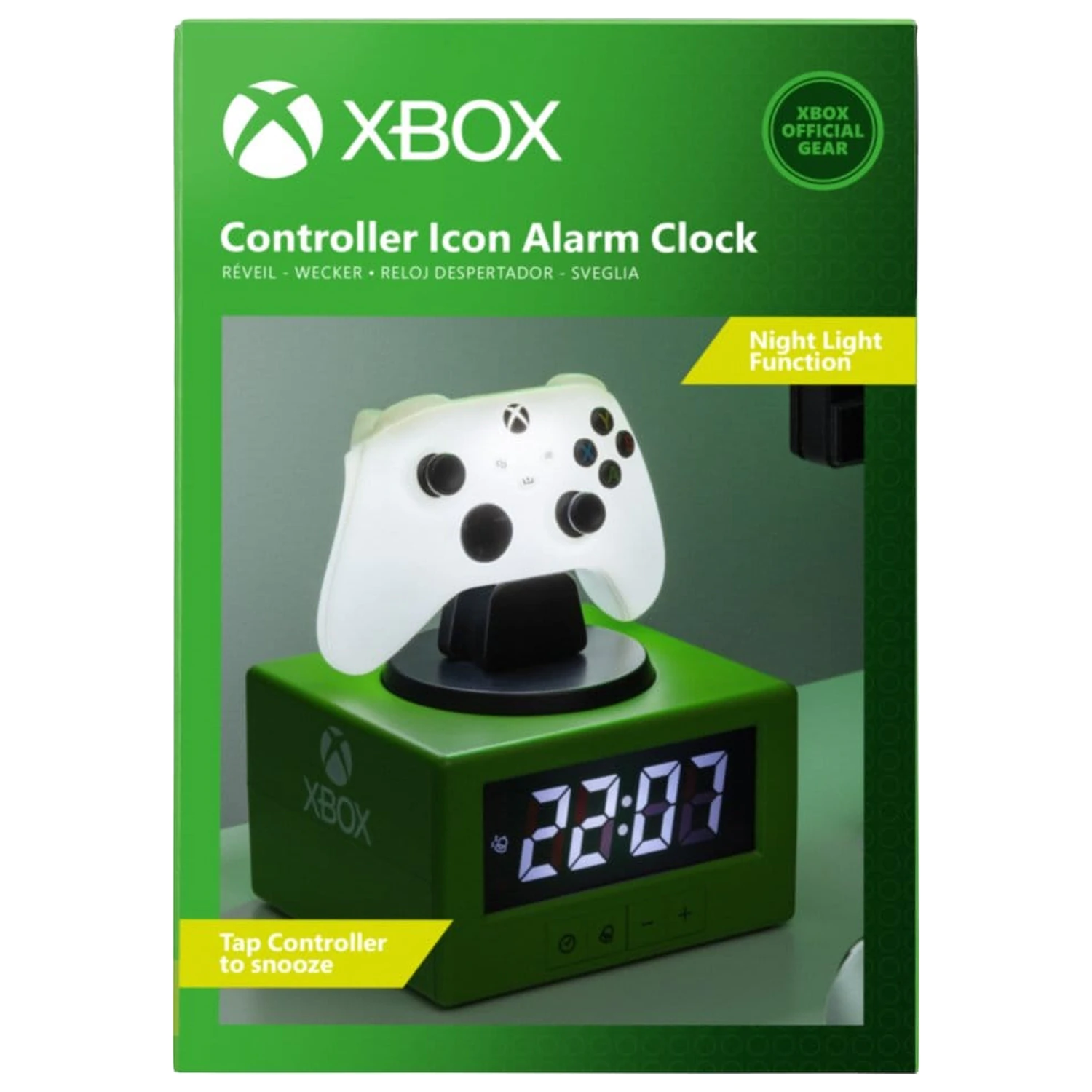 Xbox budilica s ikonom kontrolera fotografija proizvoda
