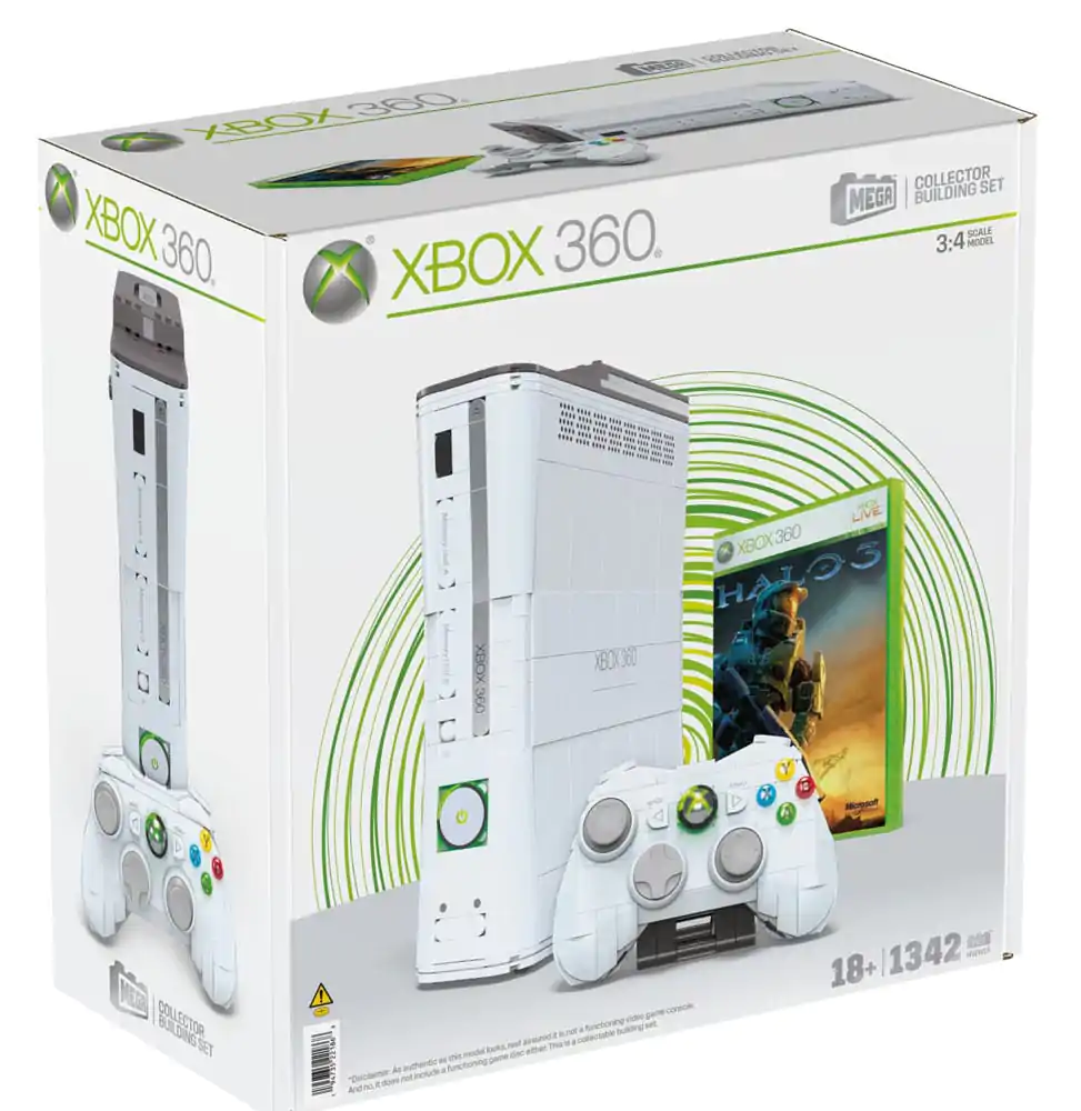 XBOX MEGA konstrukcijski set 3/4 XBOX 360 konzola fotografija proizvoda