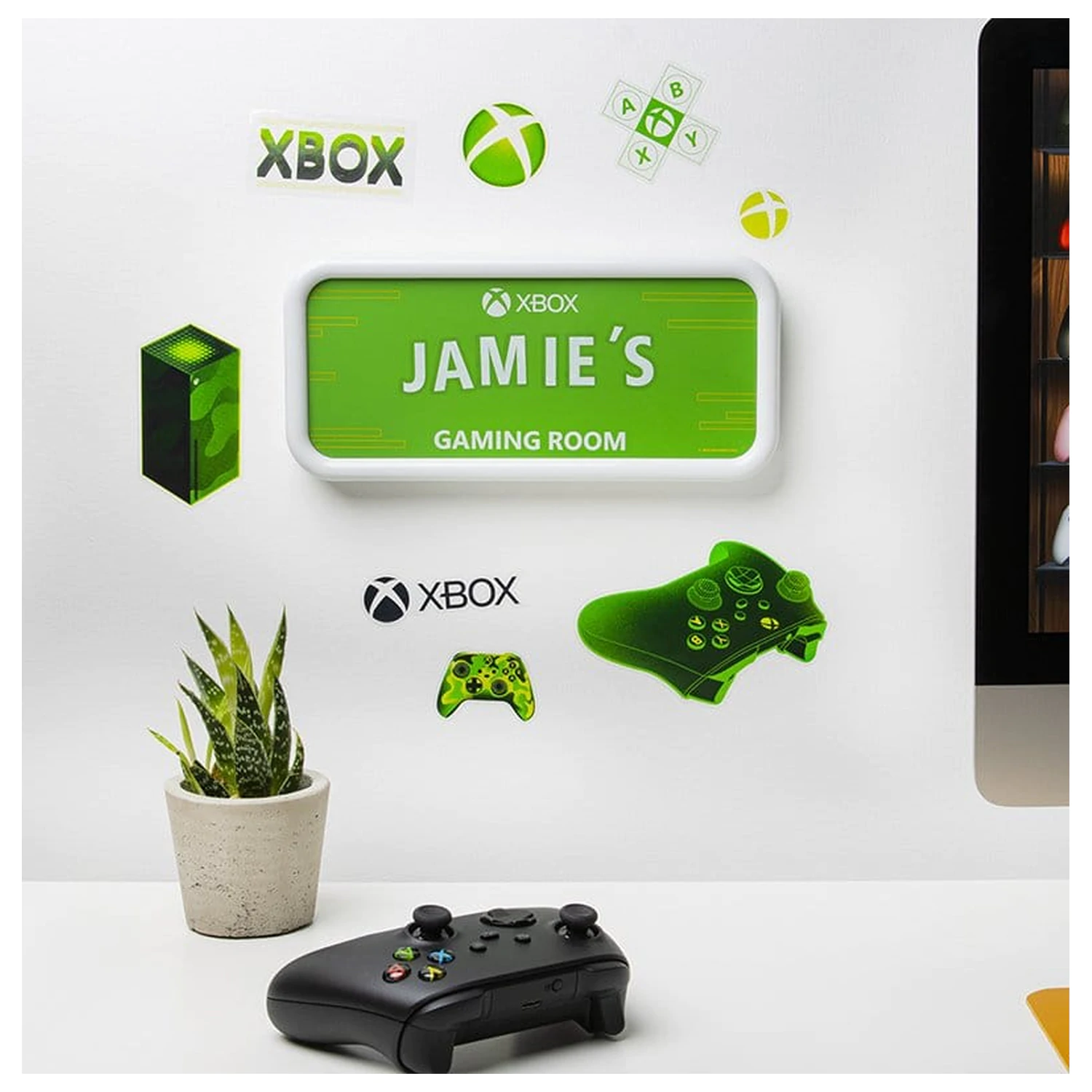 Xbox zidna lampa Svjetleći znak za sobu V2 fotografija proizvoda