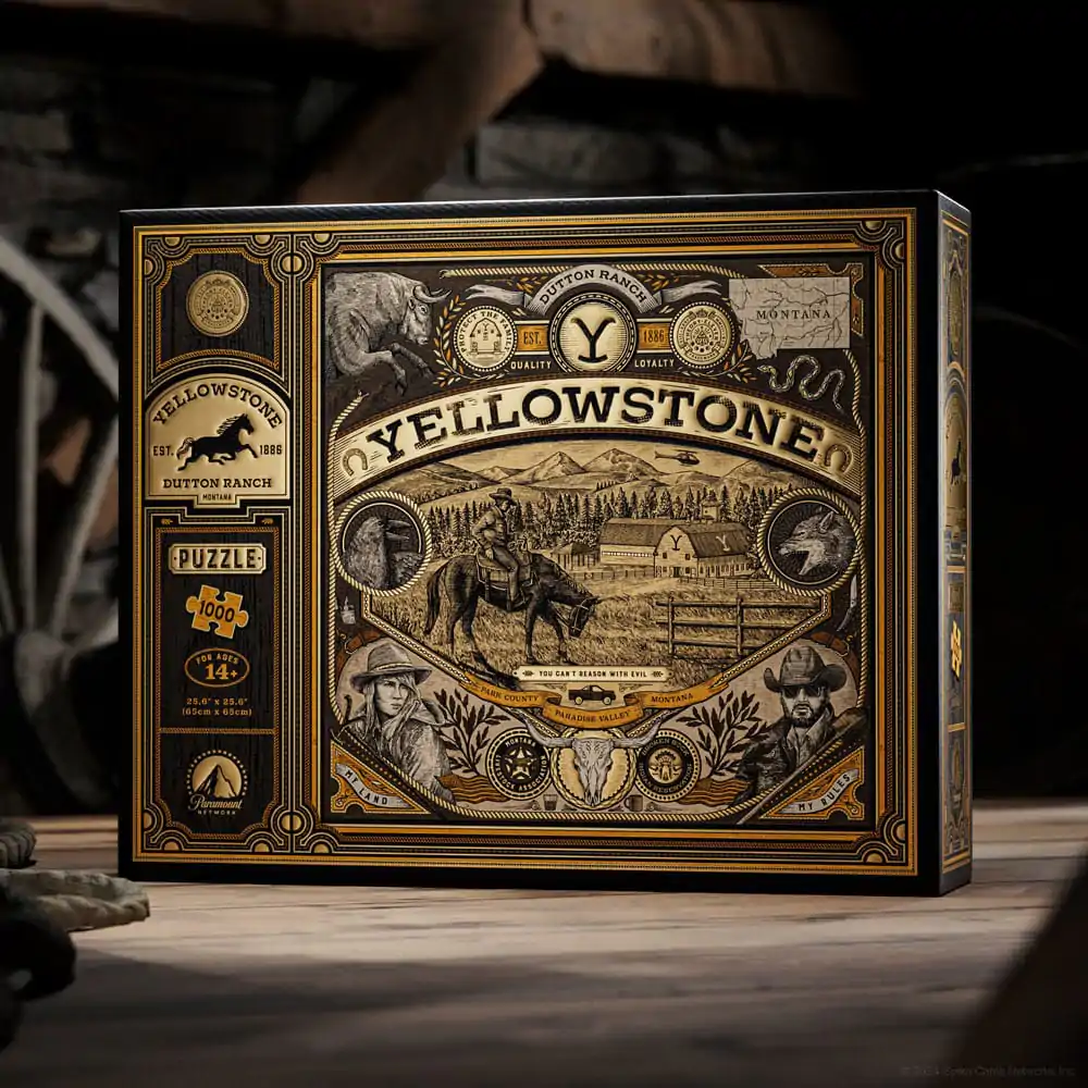 Yellowstone multi-dimensional puzzle (1000 dijelova) fotografija proizvoda