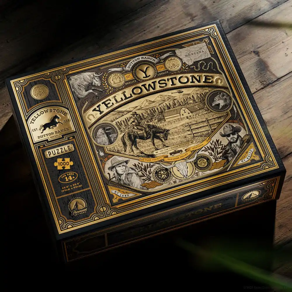 Yellowstone multi-dimensional puzzle (1000 dijelova) fotografija proizvoda