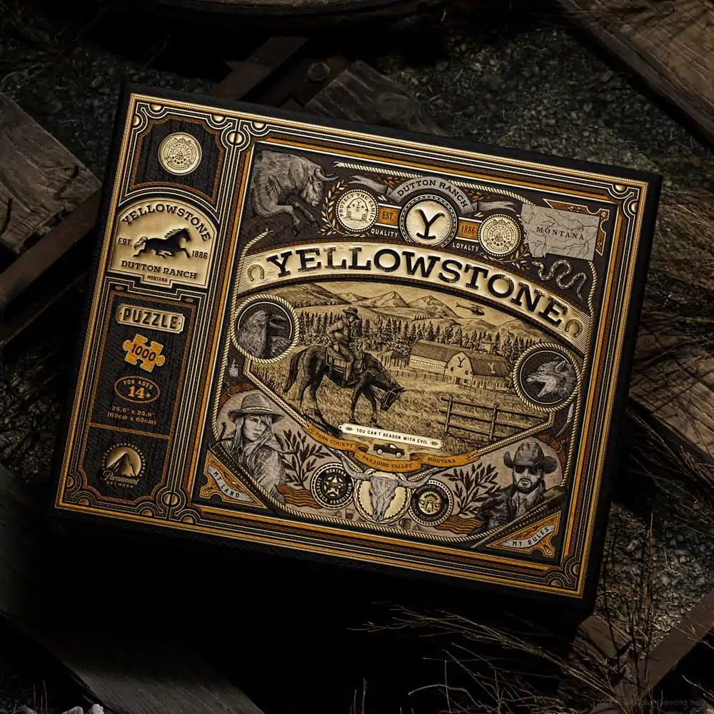 Yellowstone multi-dimensional puzzle (1000 dijelova) fotografija proizvoda