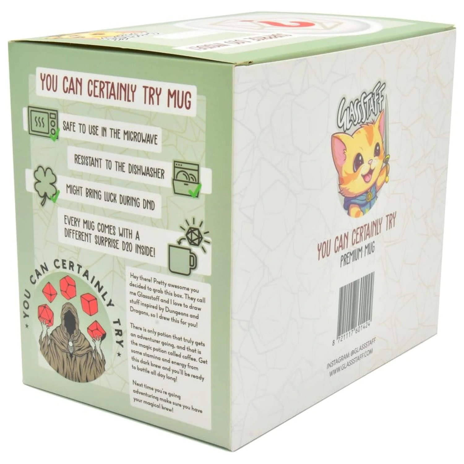 You can certainly try Set šalica i D20 Kocka za dar fotografija proizvoda