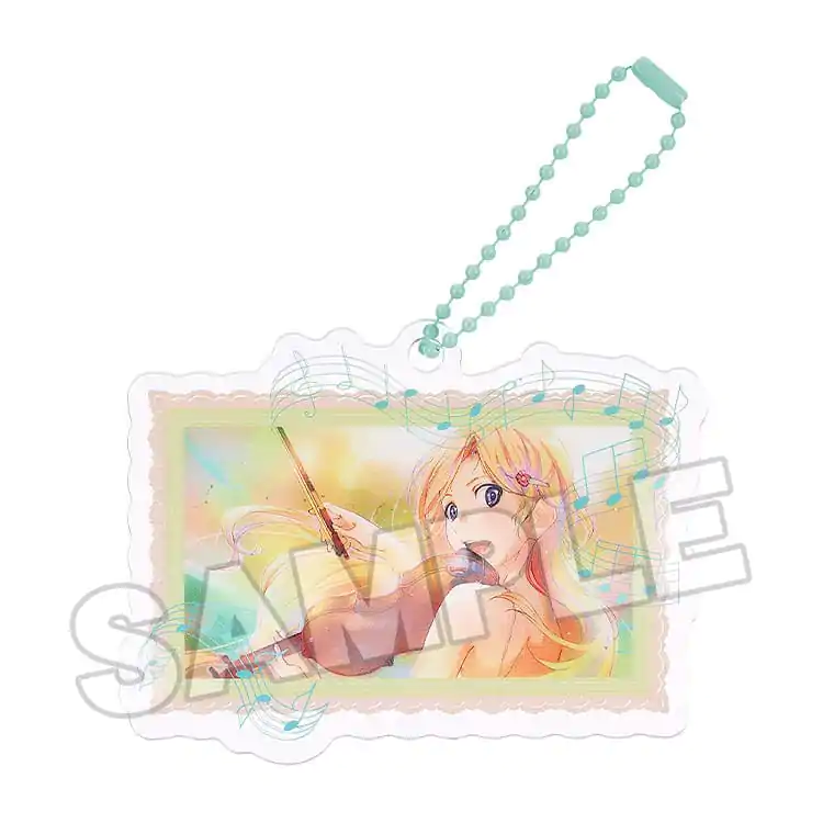 Your Lie in April akrilni privjesak za ključeve Anime Scene C 8 cm fotografija proizvoda