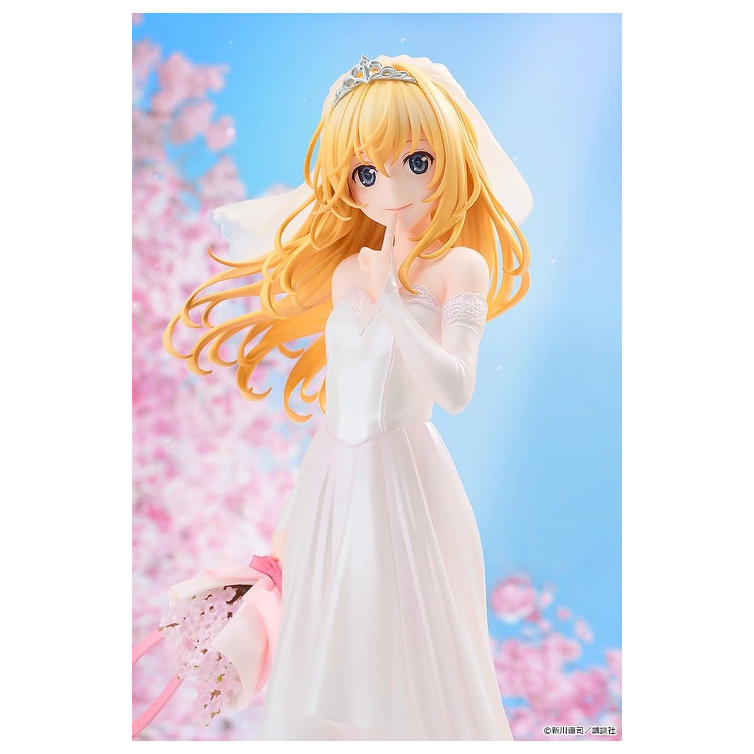 Your Lie in April G.S. Collection PVC figura 1/7 Kaori Miyazono Wedding Dress Ver. 22 cm fotografija proizvoda