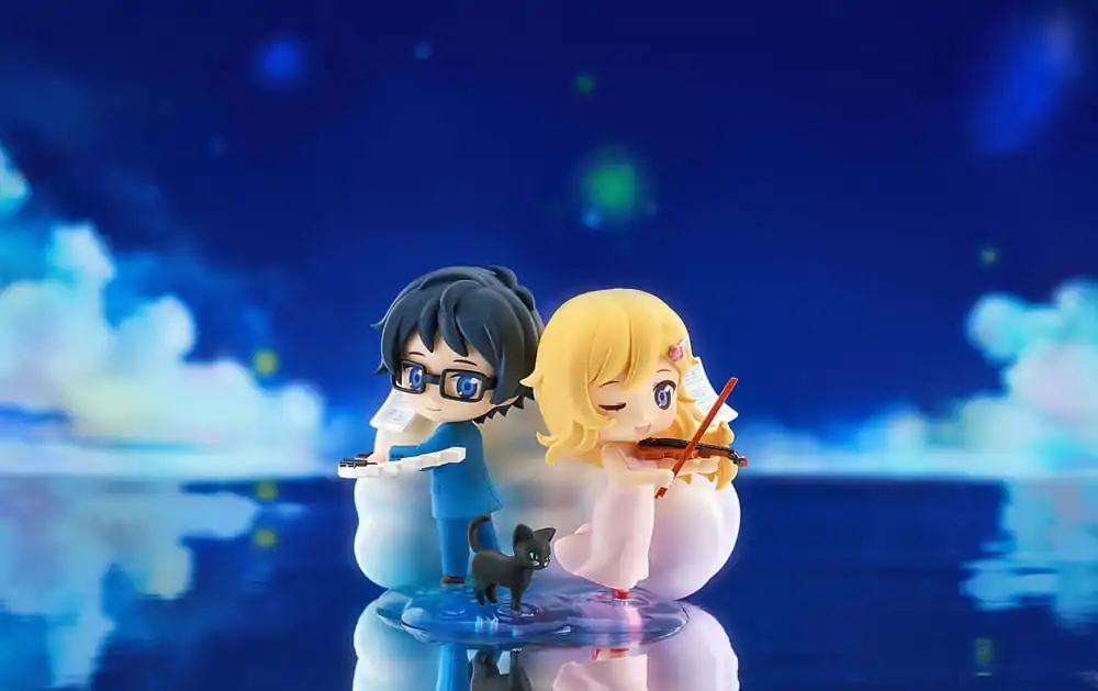 Your Lie in April Qset Mini Figura 2-Pack Kaori Miyazono & Kosei Arima 9 cm fotografija proizvoda