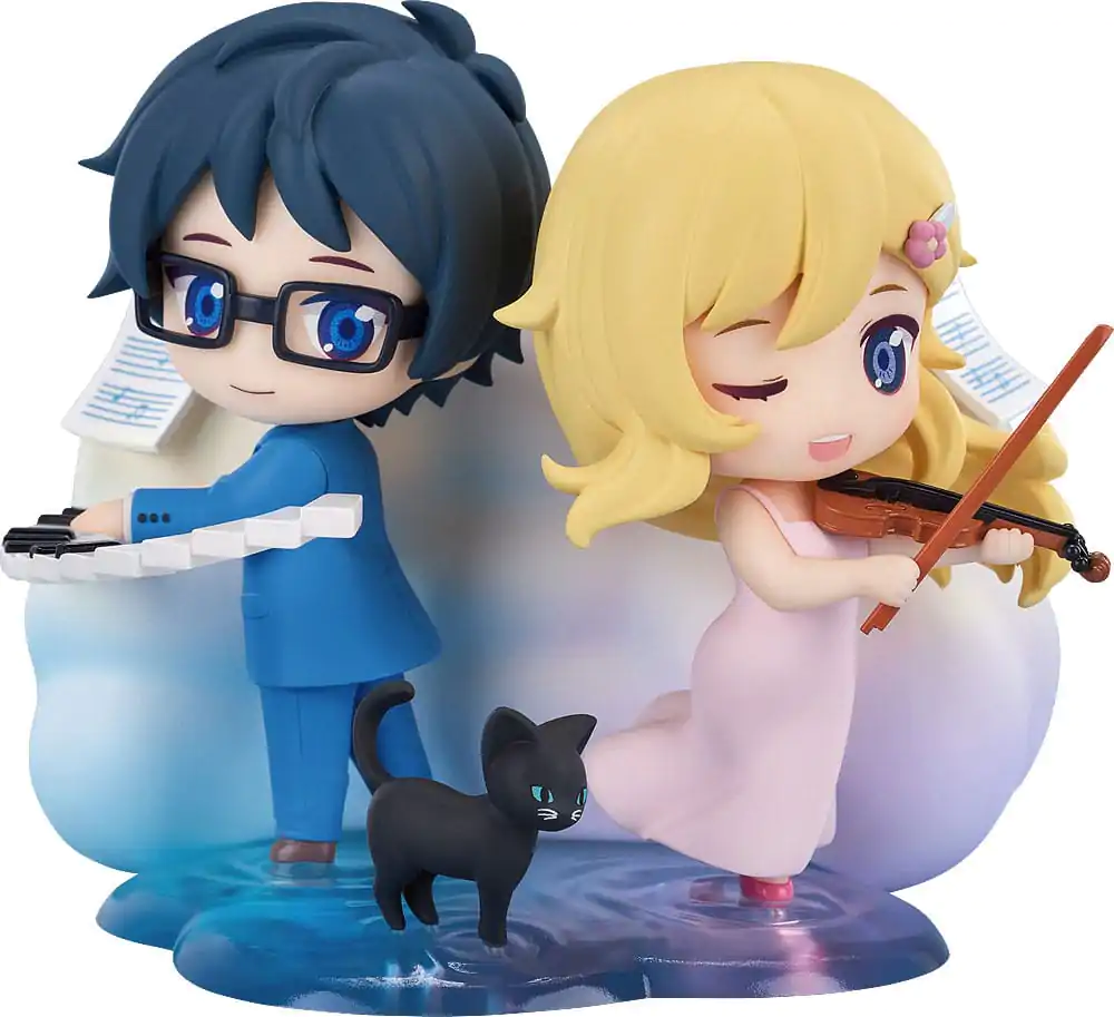 Your Lie in April Qset Mini Figura 2-Pack Kaori Miyazono & Kosei Arima 9 cm fotografija proizvoda