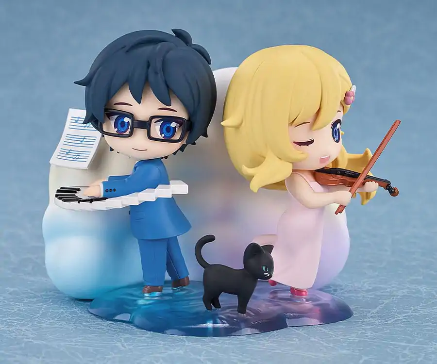 Your Lie in April Qset Mini Figura 2-Pack Kaori Miyazono & Kosei Arima 9 cm fotografija proizvoda