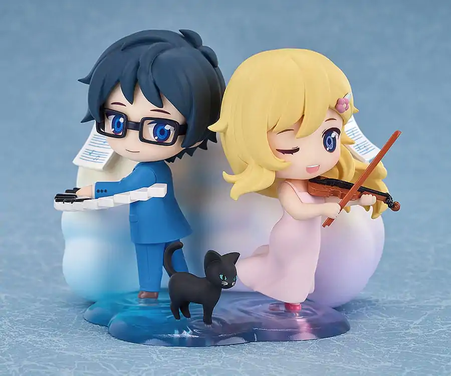 Your Lie in April Qset Mini Figura 2-Pack Kaori Miyazono & Kosei Arima 9 cm fotografija proizvoda