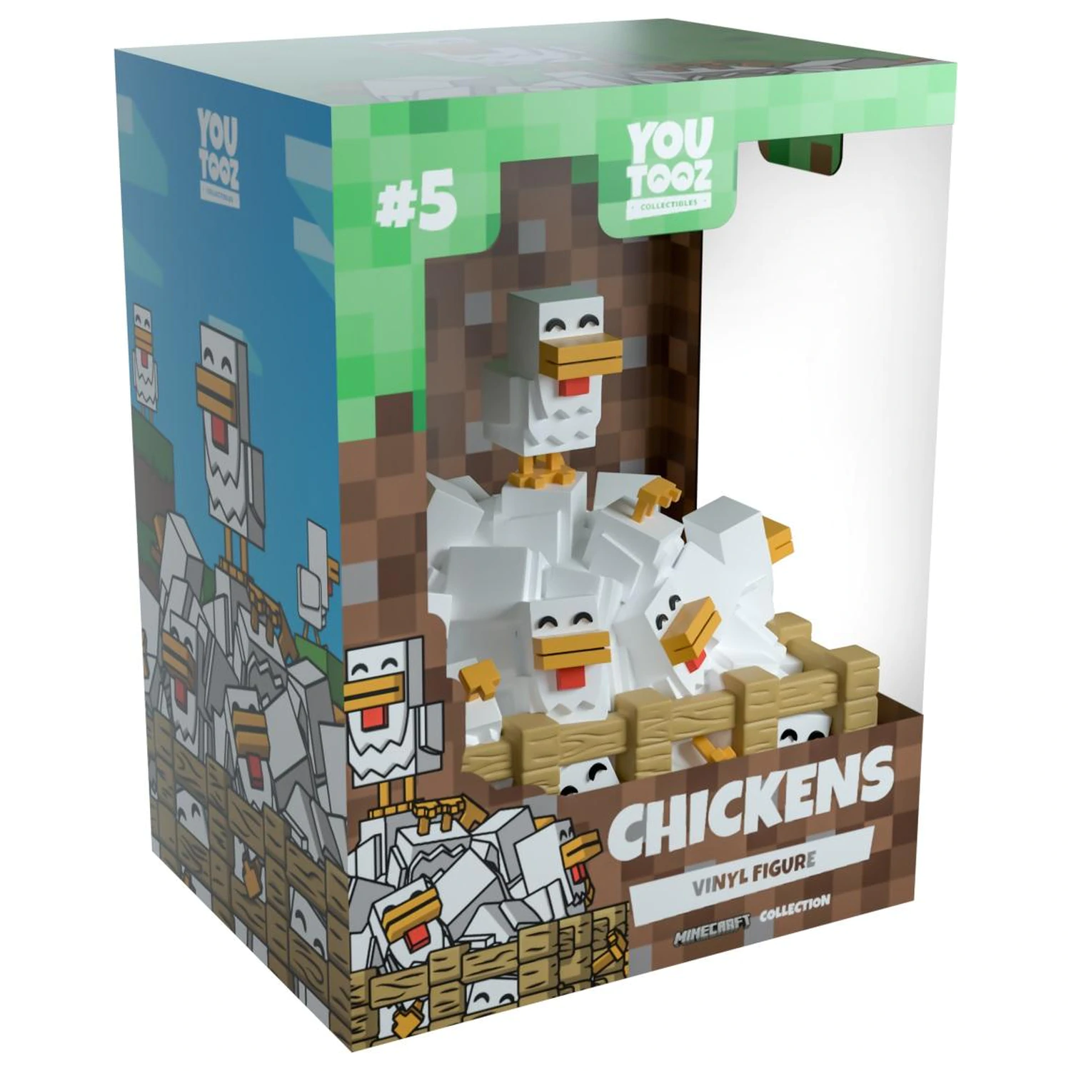 Minecraft Chickens figura 9cm fotografija proizvoda