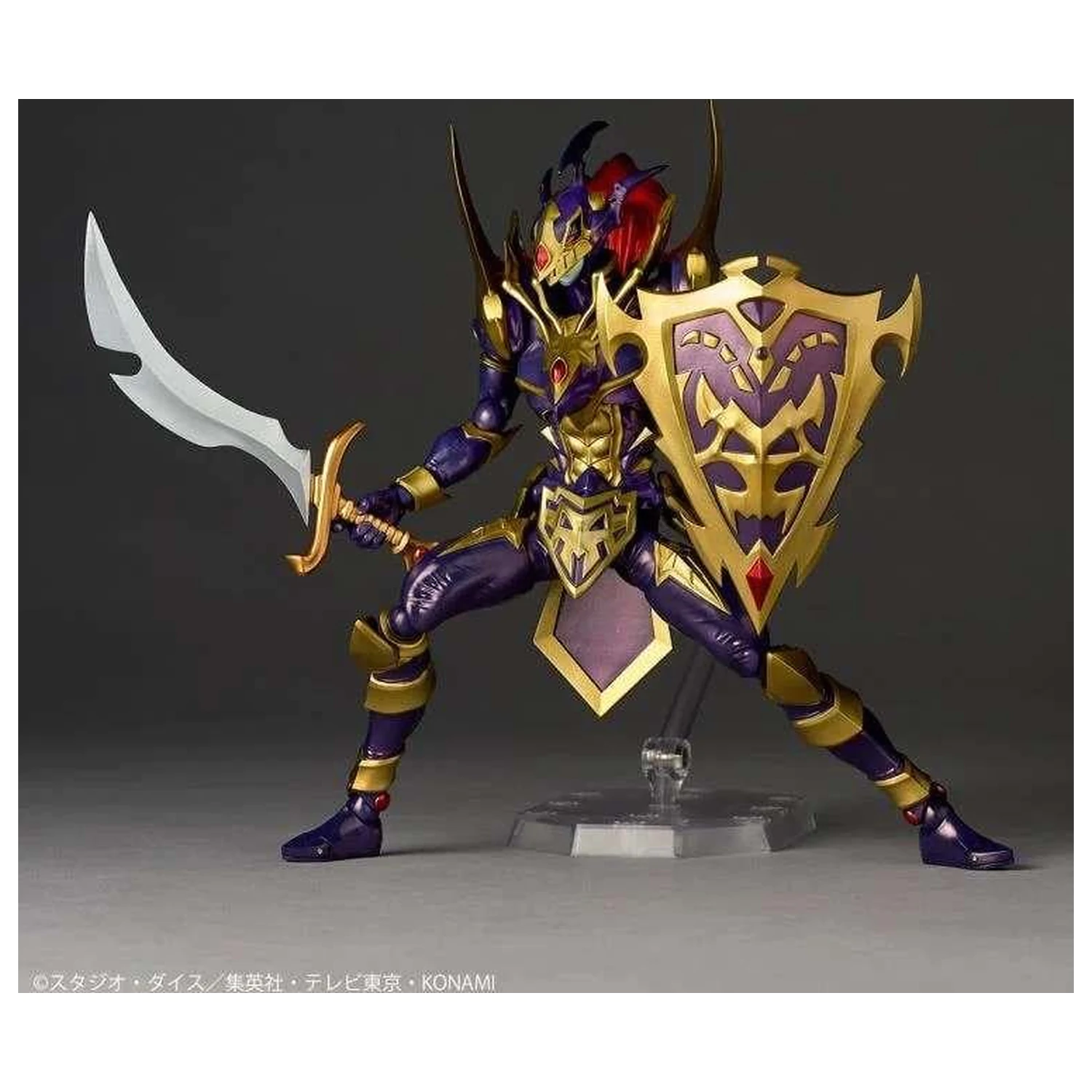 Yu-Gi-Oh! Black Luster Soldier figura Revoltech 19cm fotografija proizvoda