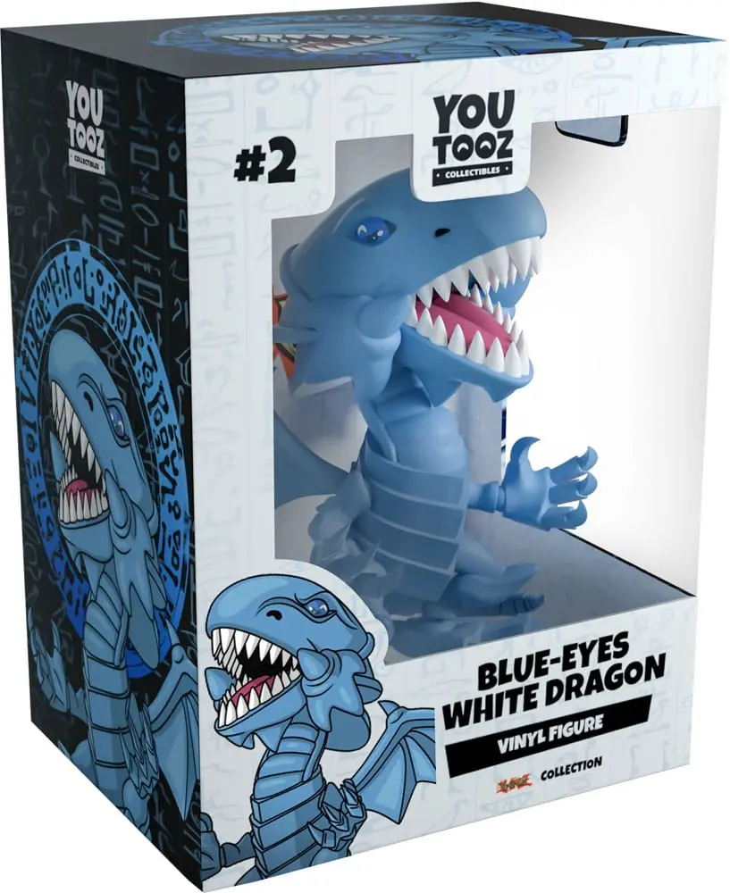 Yu-Gi-Oh! Vinyl Figura Blue Eyes White Dragon 10 cm fotografija proizvoda