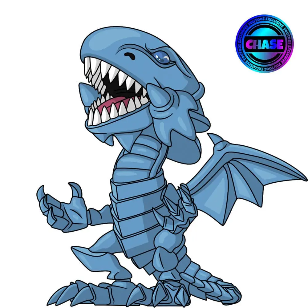 Yu-Gi-Oh! Vinyl Figura Blue Eyes White Dragon 10 cm fotografija proizvoda