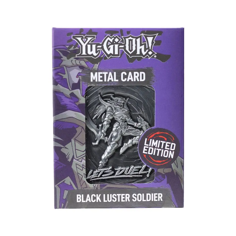 Yu-Gi-Oh! Replika karte Black Luster Soldier Limited Edition fotografija proizvoda