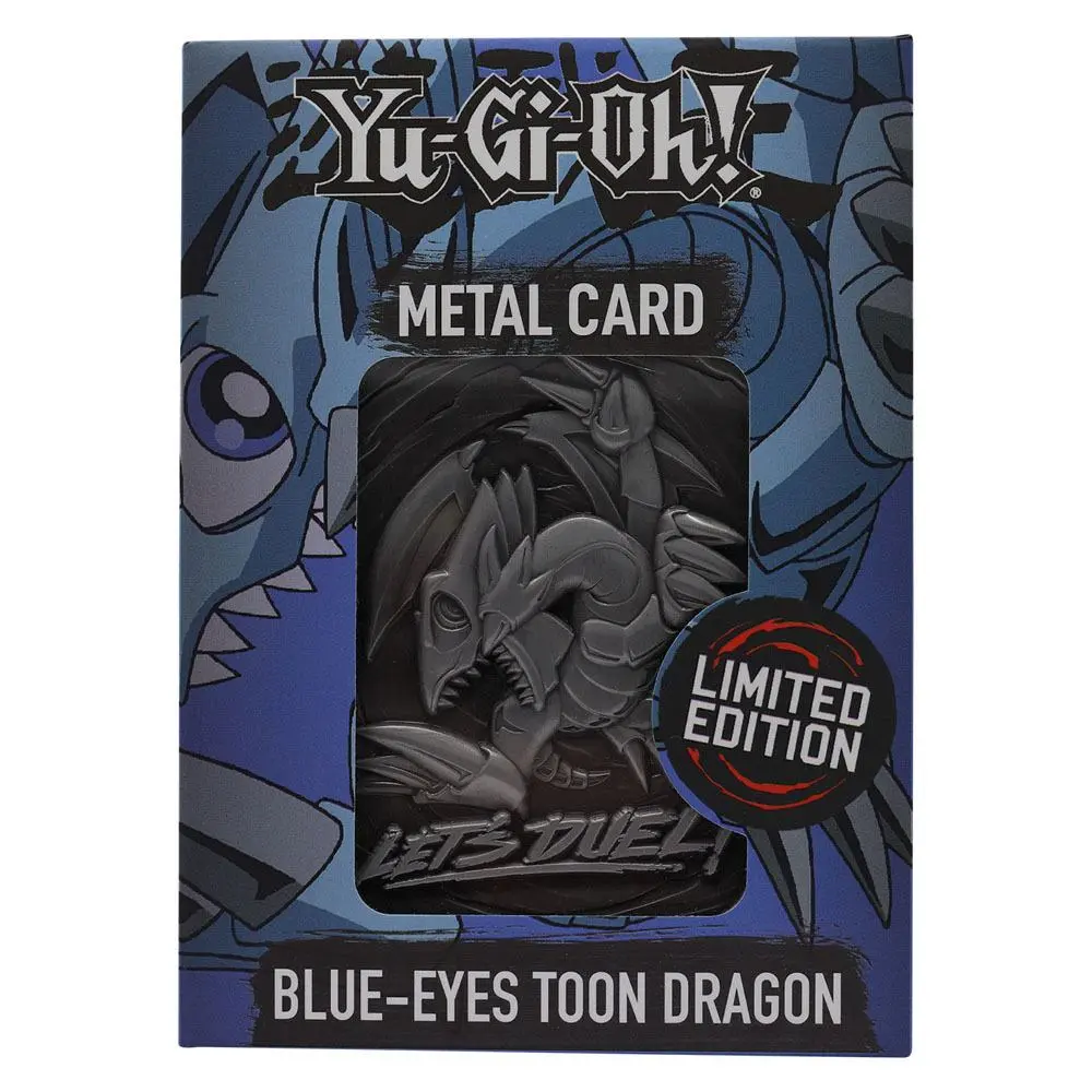 Yu-Gi-Oh! Replika karte Blue Eyes Toon Dragon Limited Edition fotografija proizvoda