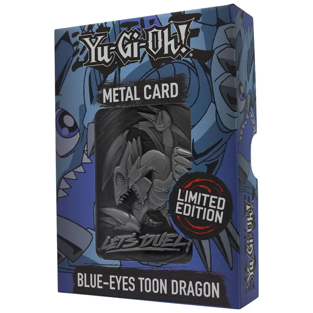 Yu-Gi-Oh! Replika karte Blue Eyes Toon Dragon Limited Edition fotografija proizvoda