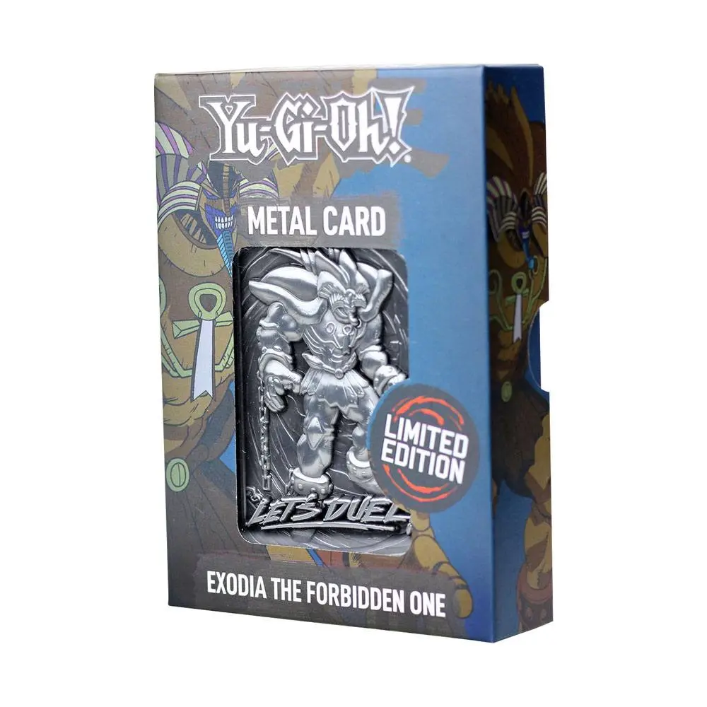 Yu-Gi-Oh! Replika kartice Exodia The Forbidden One Limited Edition fotografija proizvoda