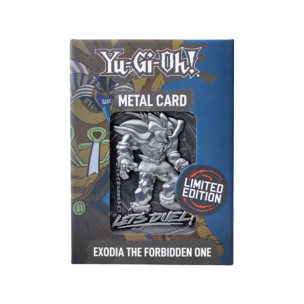 Yu-Gi-Oh! Replika kartice Exodia The Forbidden One Limited Edition fotografija proizvoda