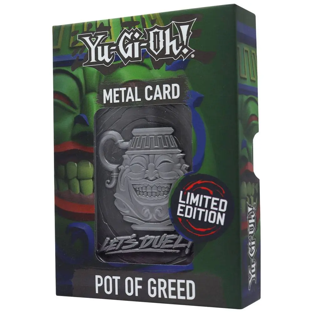 Yu-Gi-Oh! Replika Karte Pot of Greed Limited Edition fotografija proizvoda