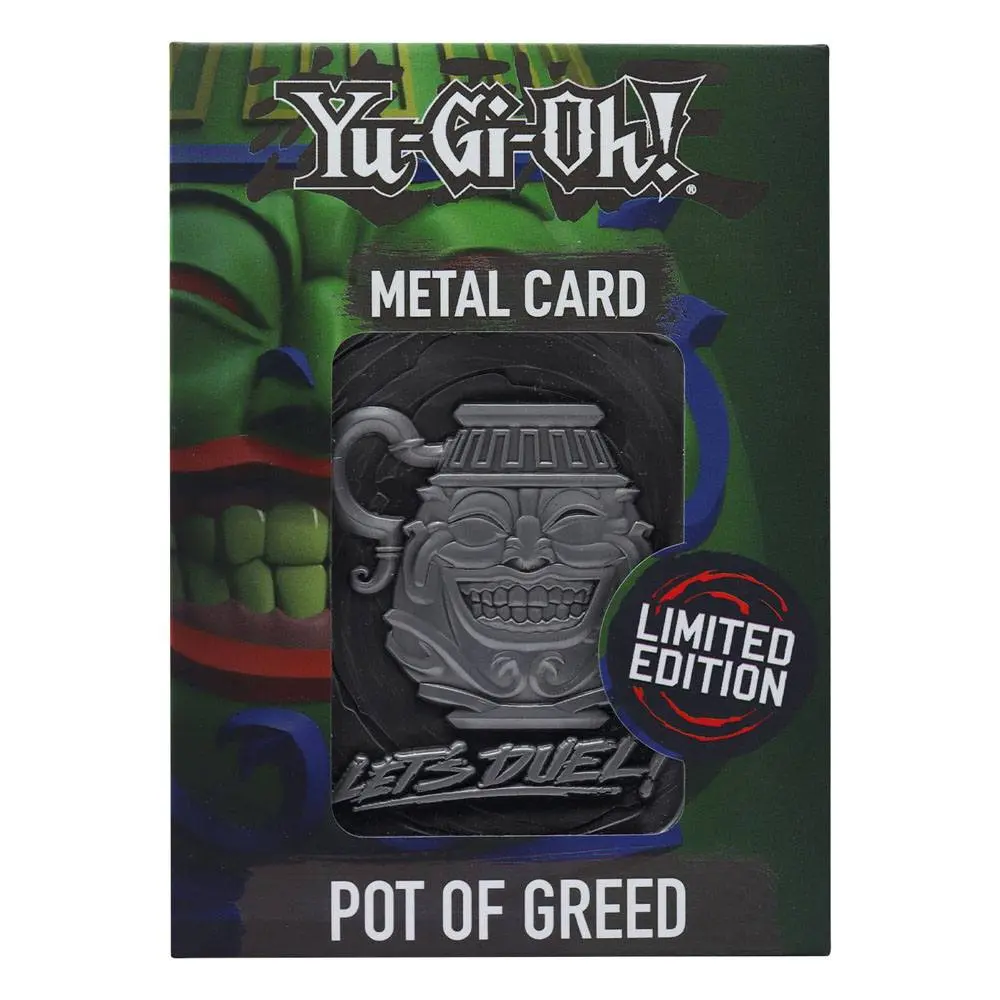 Yu-Gi-Oh! Replika Karte Pot of Greed Limited Edition fotografija proizvoda