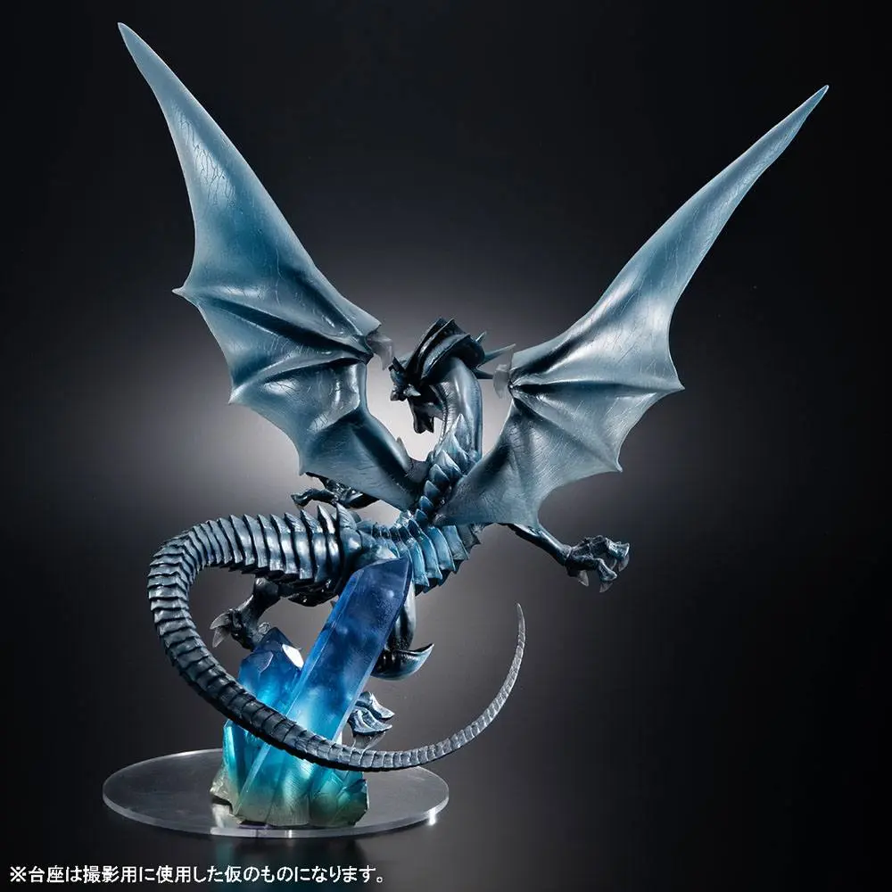 Yu-Gi-Oh! Duel Monsters Art Works Monsters PVC Kip Blue Eyes White Dragon Holographic Edition 28 cm fotografija proizvoda