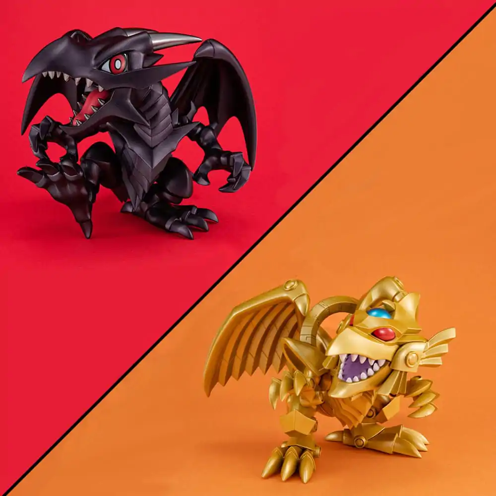 Yu-Gi-Oh! Duel Monsters Megatoon PVC statua Red Eyes Black Dragon i The Winged Dragon of Ra 13 cm (s poklonom) fotografija proizvoda
