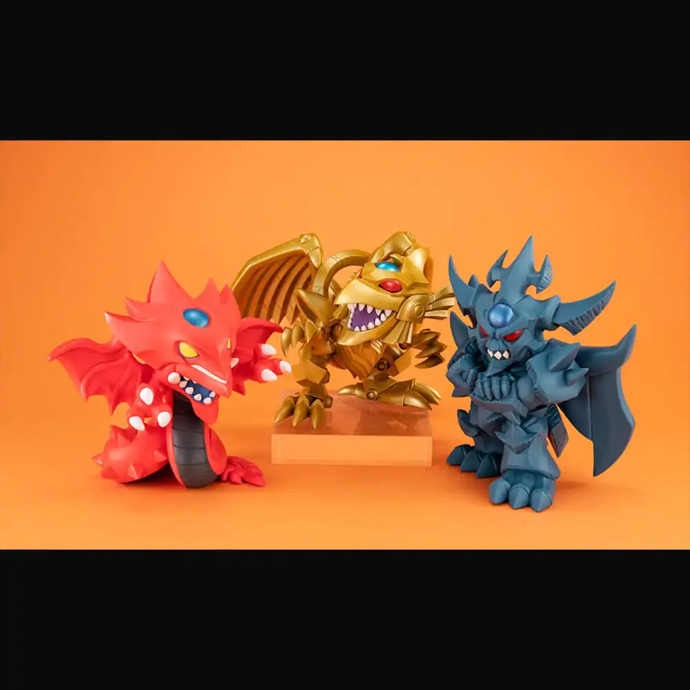 Yu-Gi-Oh! Duel Monsters Megatoon PVC statua Red Eyes Black Dragon i The Winged Dragon of Ra 13 cm (s poklonom) fotografija proizvoda