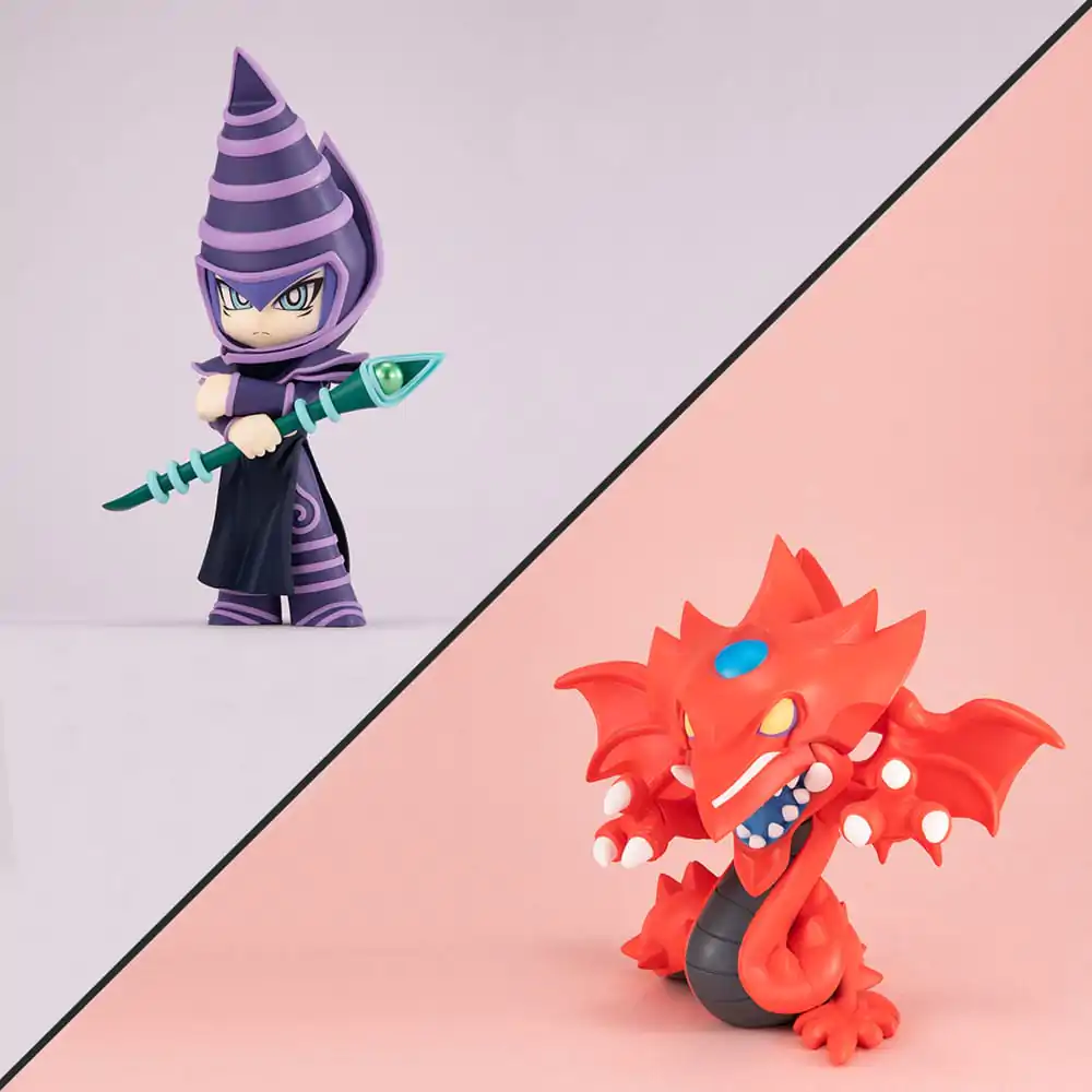 Yu-Gi-Oh! Duel Monsters Megatoon PVC kip Slifer the Sky Dragon & Dark Magician (s poklonom) fotografija proizvoda