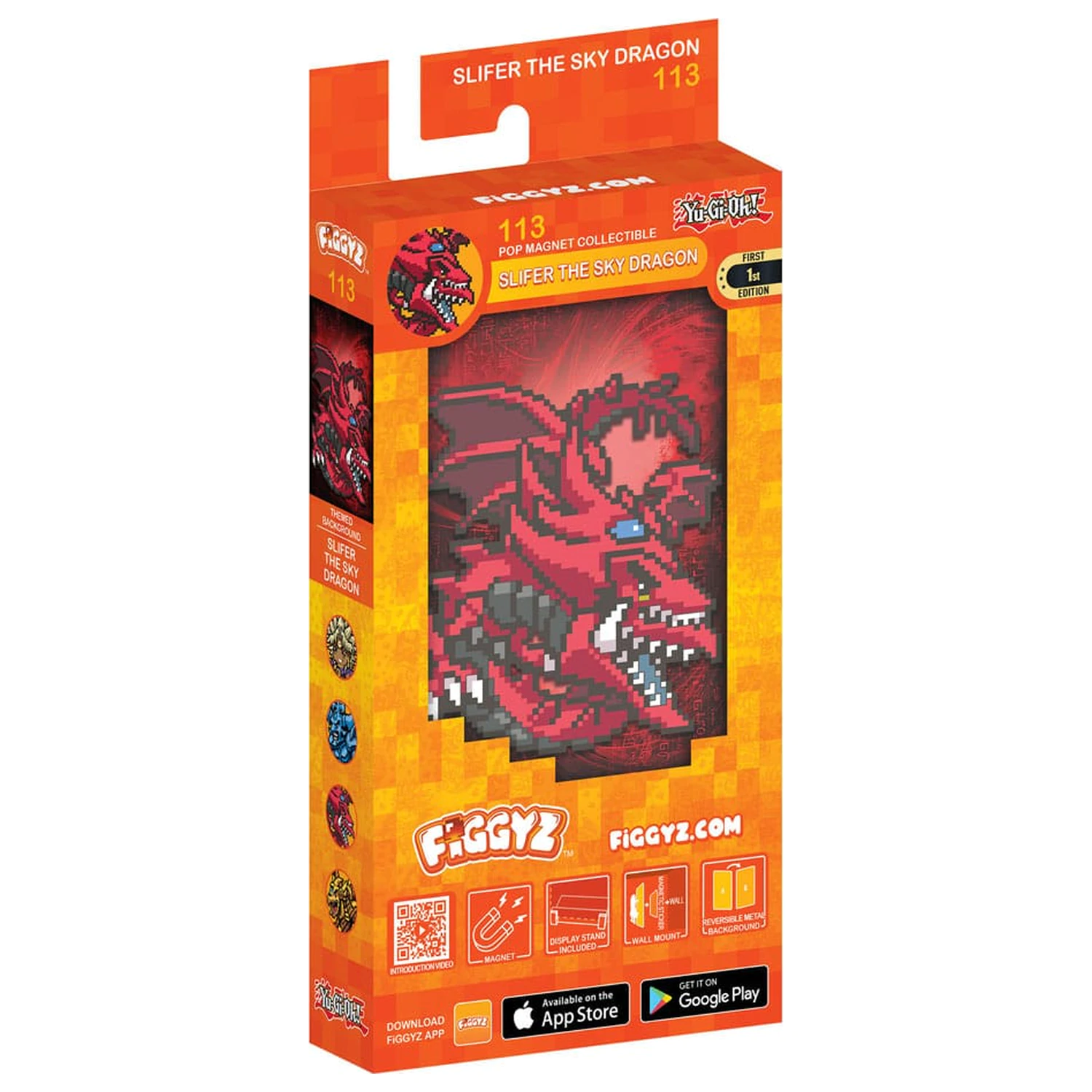 Yu-Gi-Oh! FiGGYZ Magnet Kolekcionarski Slifer the Sky Dragon 11 cm fotografija proizvoda