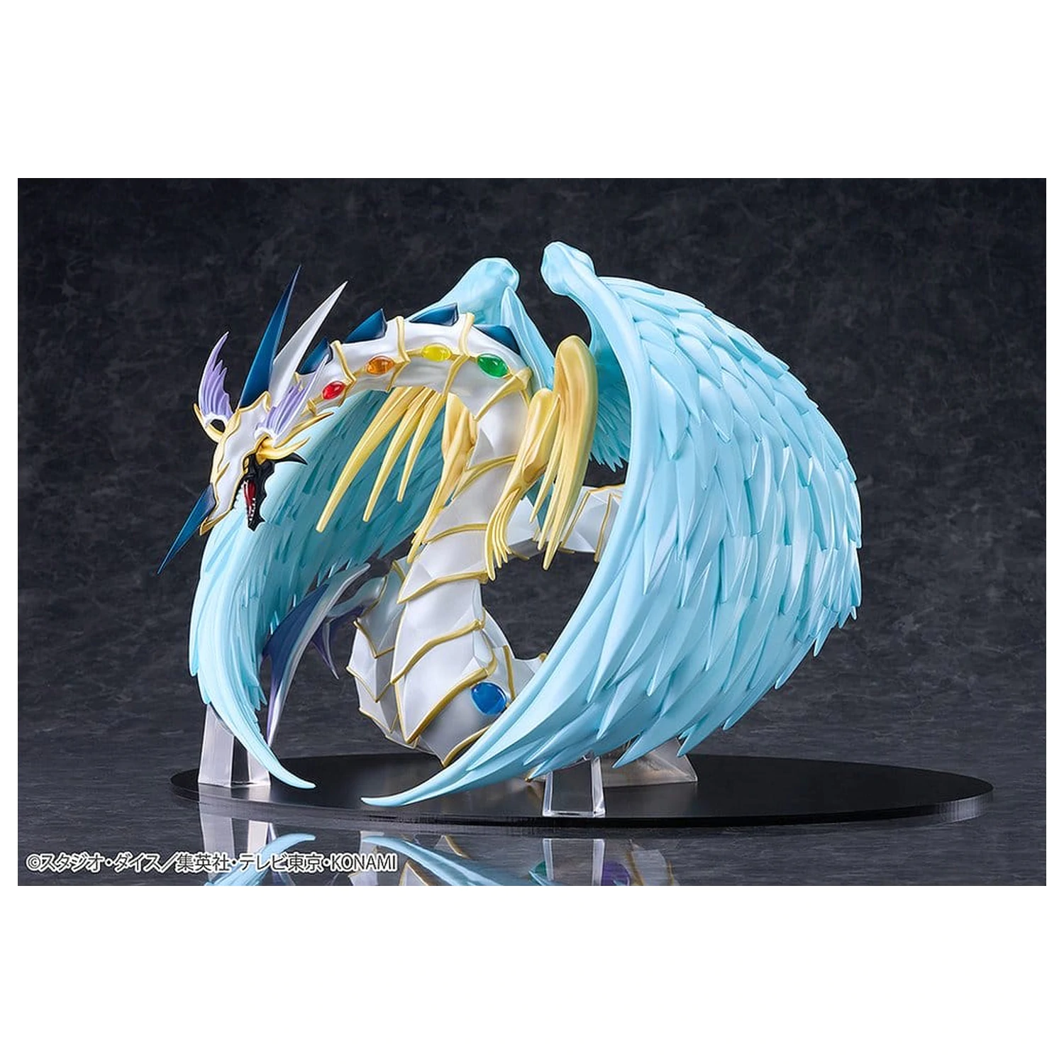 Yu-Gi-Oh! GX PVC figura Rainbow Dragon 28 cm fotografija proizvoda
