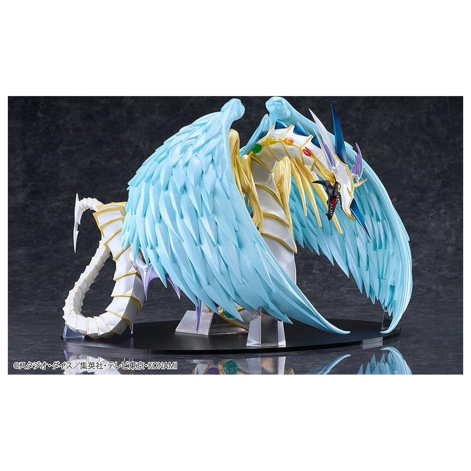 Yu-Gi-Oh! GX PVC figura Rainbow Dragon 28 cm fotografija proizvoda