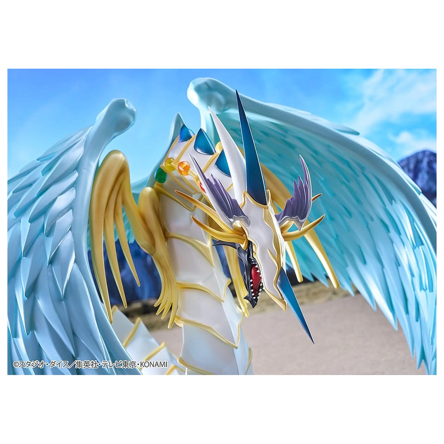 Yu-Gi-Oh! GX PVC figura Rainbow Dragon 28 cm fotografija proizvoda
