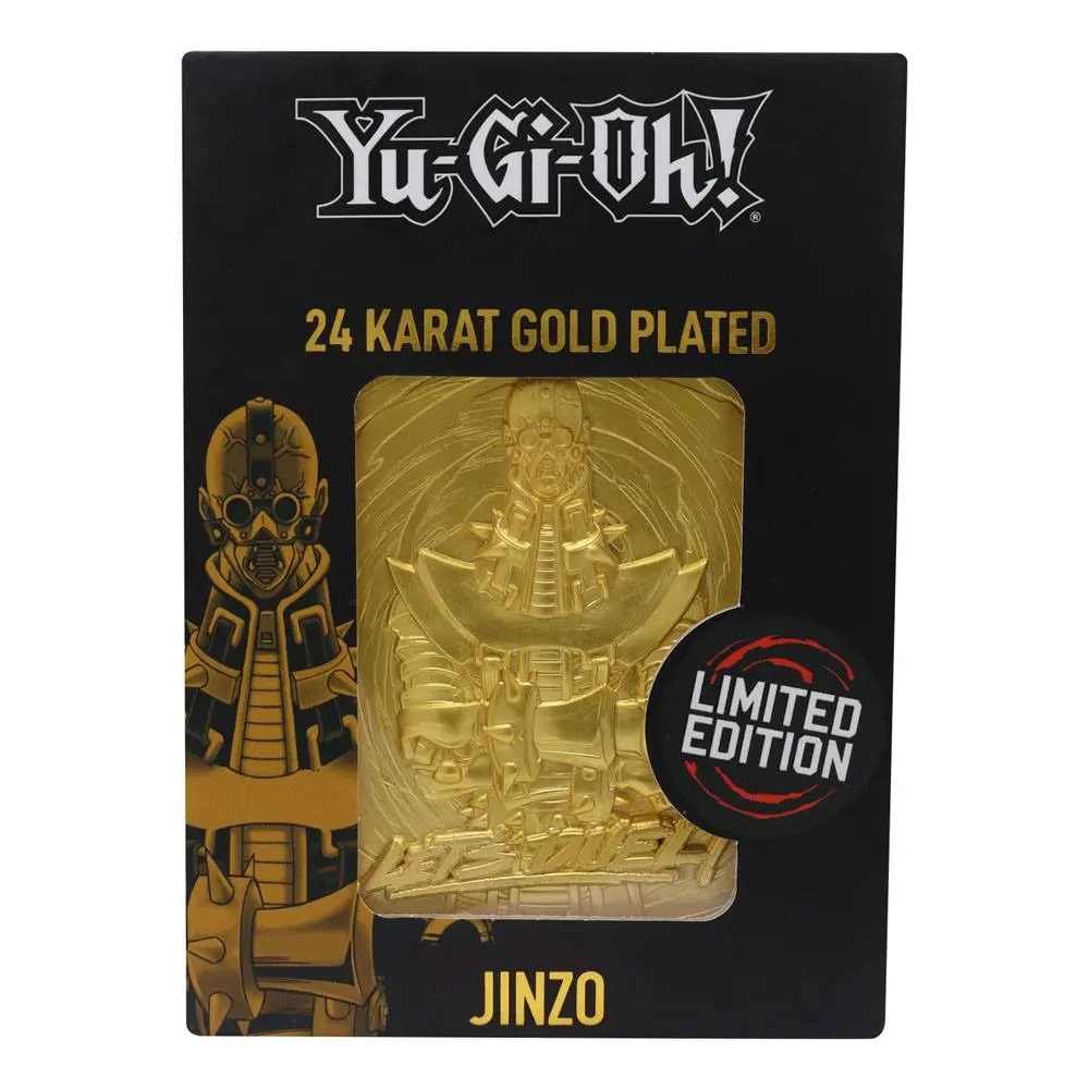 Yu-Gi-Oh! Ingot Jinzo Limited Edition (pozlaćena poluga) fotografija proizvoda