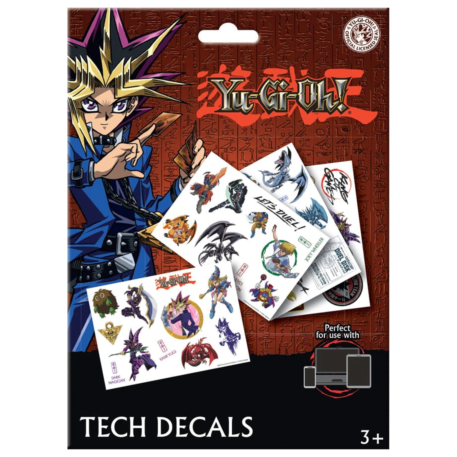 Yu-Gi-Oh! Tech paket naljepnica fotografija proizvoda
