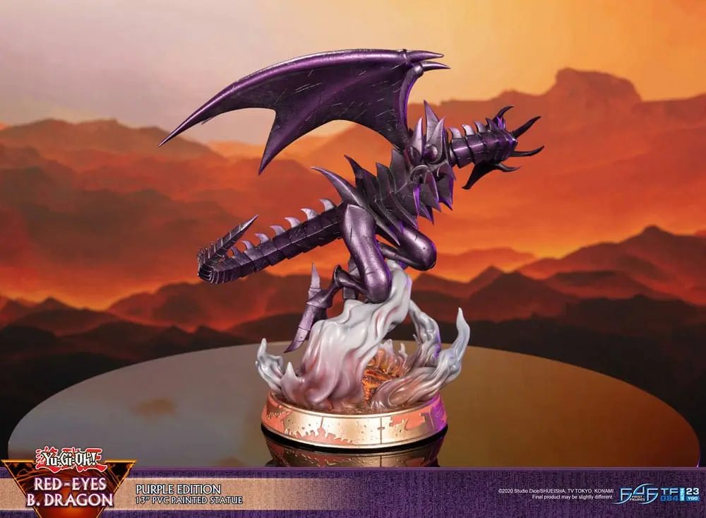 Yu-Gi-Oh! PVC kipić Red-Eyes B. Dragon Purple Colour 33 cm fotografija proizvoda