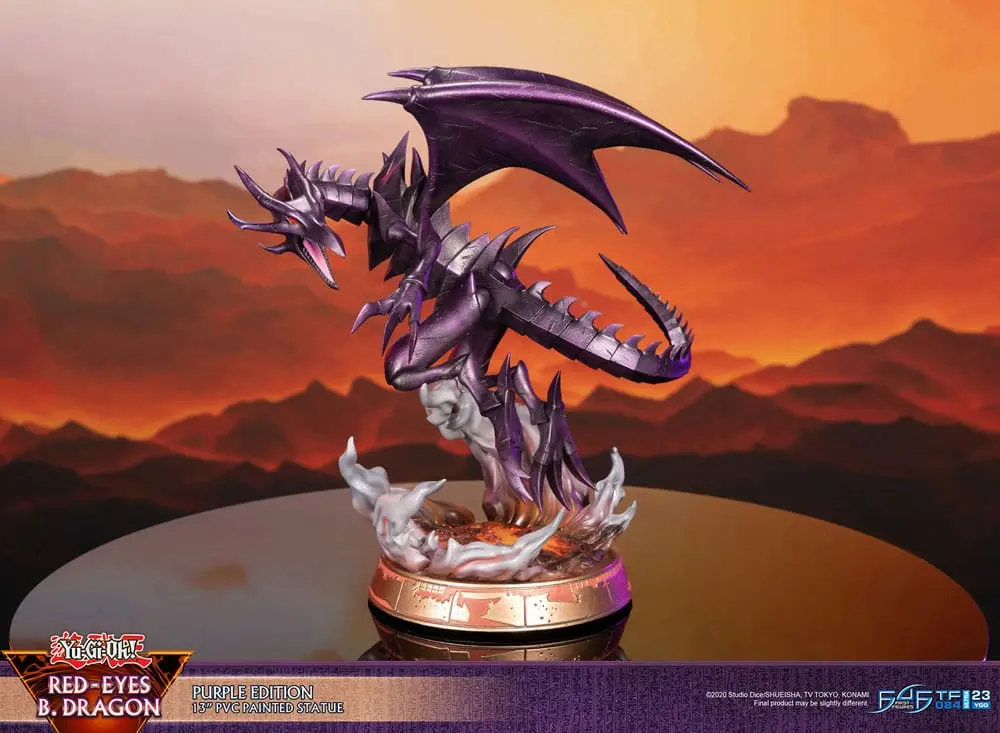 Yu-Gi-Oh! PVC kipić Red-Eyes B. Dragon Purple Colour 33 cm fotografija proizvoda