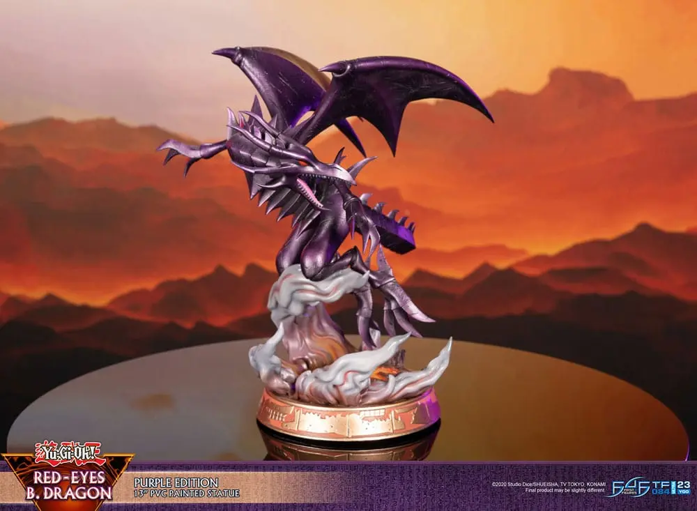 Yu-Gi-Oh! PVC kipić Red-Eyes B. Dragon Purple Colour 33 cm fotografija proizvoda