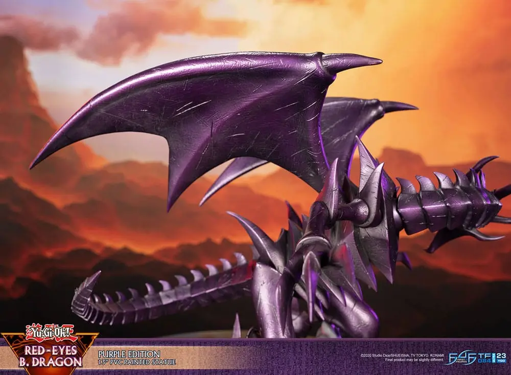 Yu-Gi-Oh! PVC kipić Red-Eyes B. Dragon Purple Colour 33 cm fotografija proizvoda