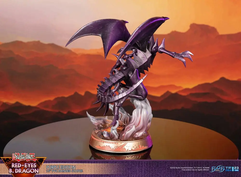 Yu-Gi-Oh! PVC kipić Red-Eyes B. Dragon Purple Colour 33 cm fotografija proizvoda