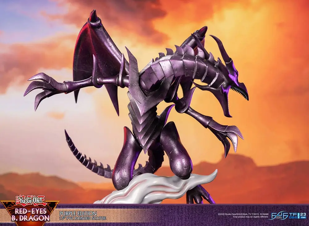 Yu-Gi-Oh! PVC kipić Red-Eyes B. Dragon Purple Colour 33 cm fotografija proizvoda