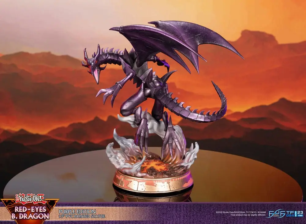 Yu-Gi-Oh! PVC kipić Red-Eyes B. Dragon Purple Colour 33 cm fotografija proizvoda