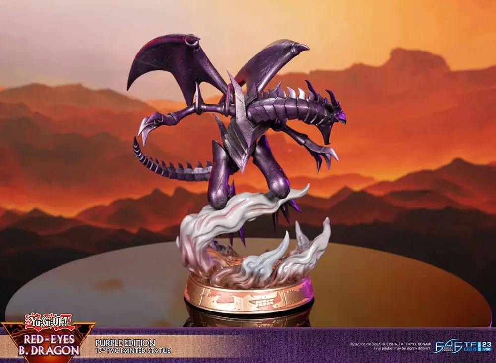 Yu-Gi-Oh! PVC kipić Red-Eyes B. Dragon Purple Colour 33 cm fotografija proizvoda