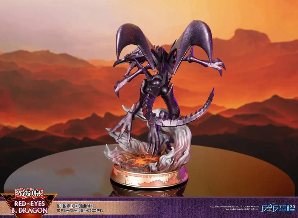 Yu-Gi-Oh! PVC kipić Red-Eyes B. Dragon Purple Colour 33 cm fotografija proizvoda