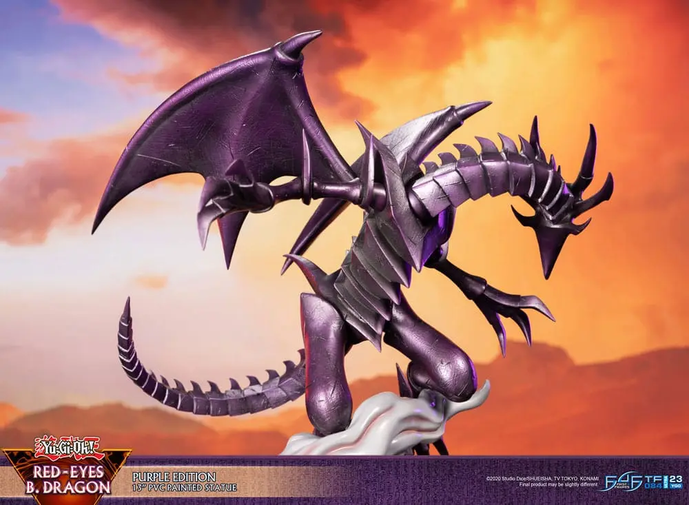 Yu-Gi-Oh! PVC kipić Red-Eyes B. Dragon Purple Colour 33 cm fotografija proizvoda