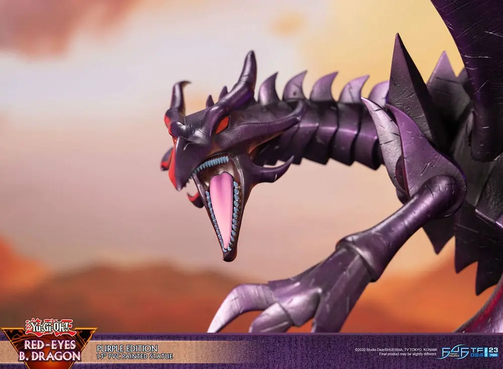 Yu-Gi-Oh! PVC kipić Red-Eyes B. Dragon Purple Colour 33 cm fotografija proizvoda