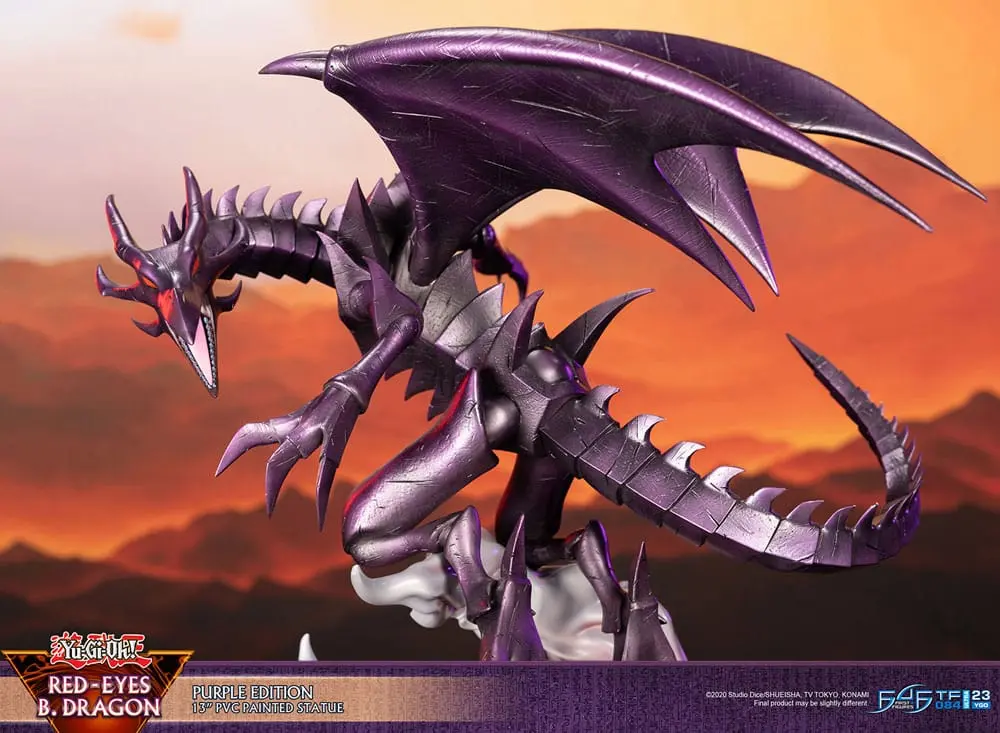 Yu-Gi-Oh! PVC kipić Red-Eyes B. Dragon Purple Colour 33 cm fotografija proizvoda