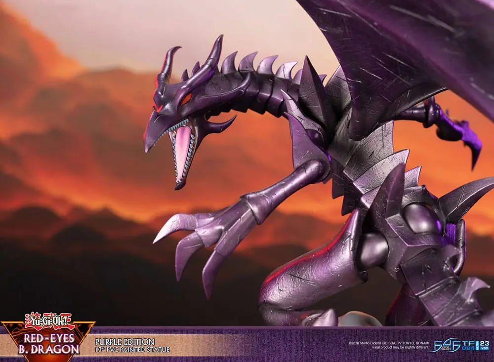 Yu-Gi-Oh! PVC kipić Red-Eyes B. Dragon Purple Colour 33 cm fotografija proizvoda