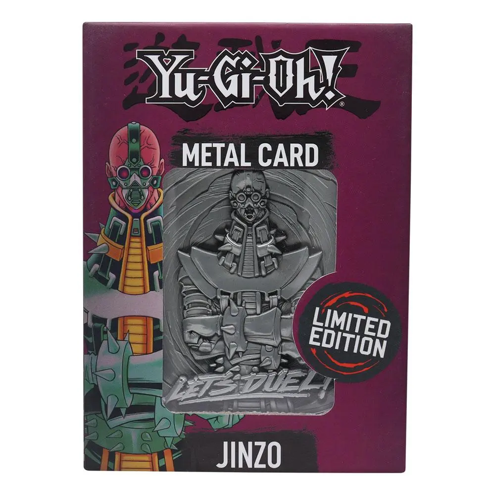 Yu-Gi-Oh! Replika karte Jinzo Limited Edition fotografija proizvoda